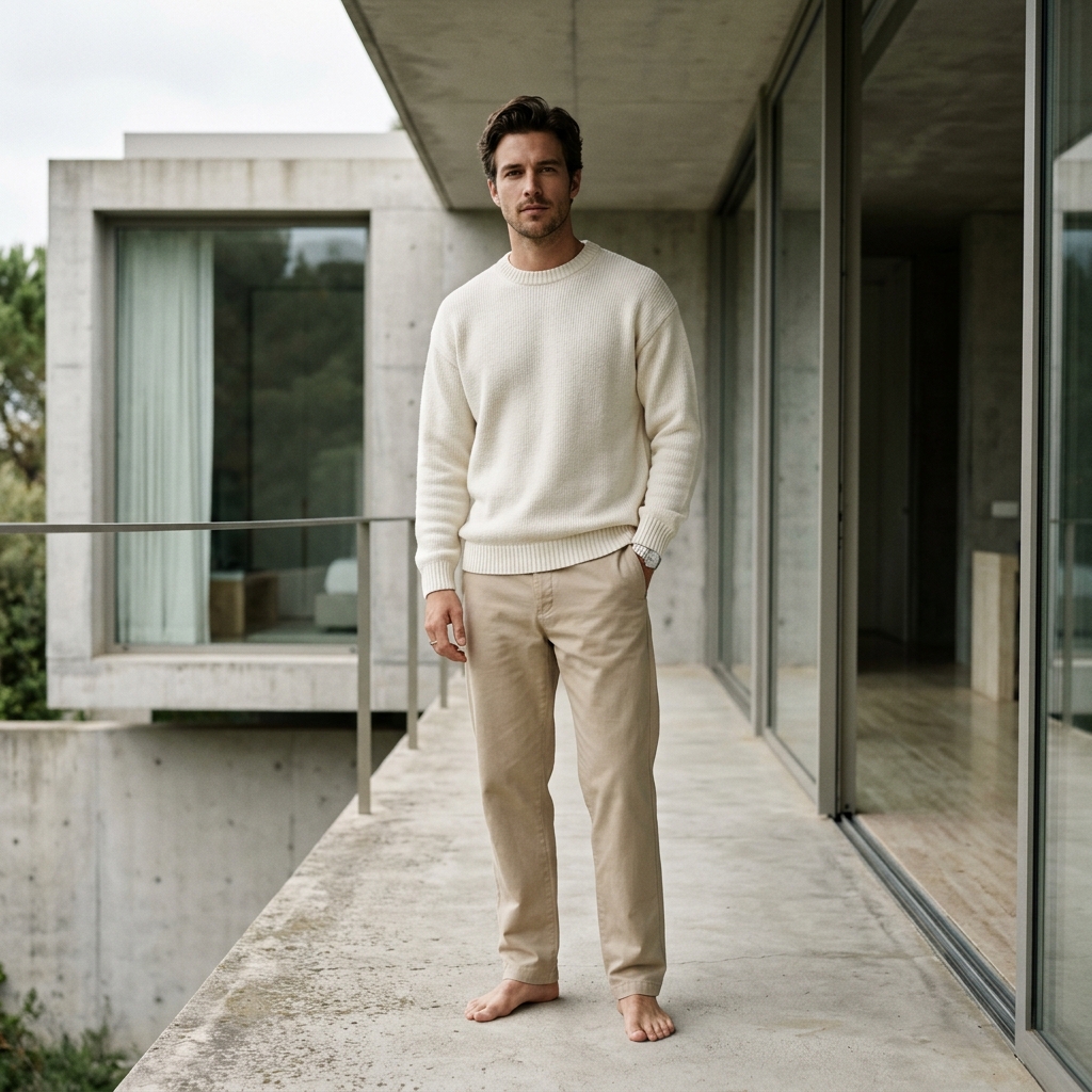 Minimalist concrete architecture details